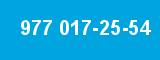 977 017-25-54 977 017-25-54